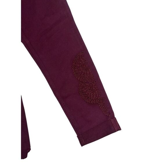 NEW WITH TAGS NEW‎ YORK & Company Soho Boyfriend Burgundy Jeans NWT, size 8 - Picture 2 of 9